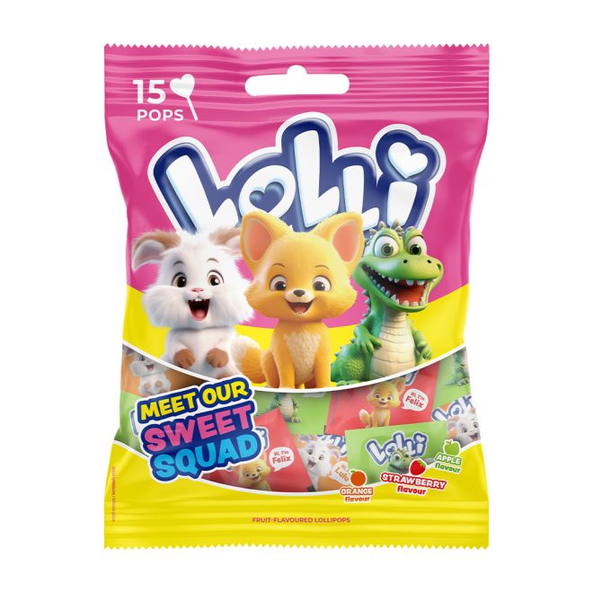 Argo Lolly Lollipops In Three Different Flavors 15 Pcs