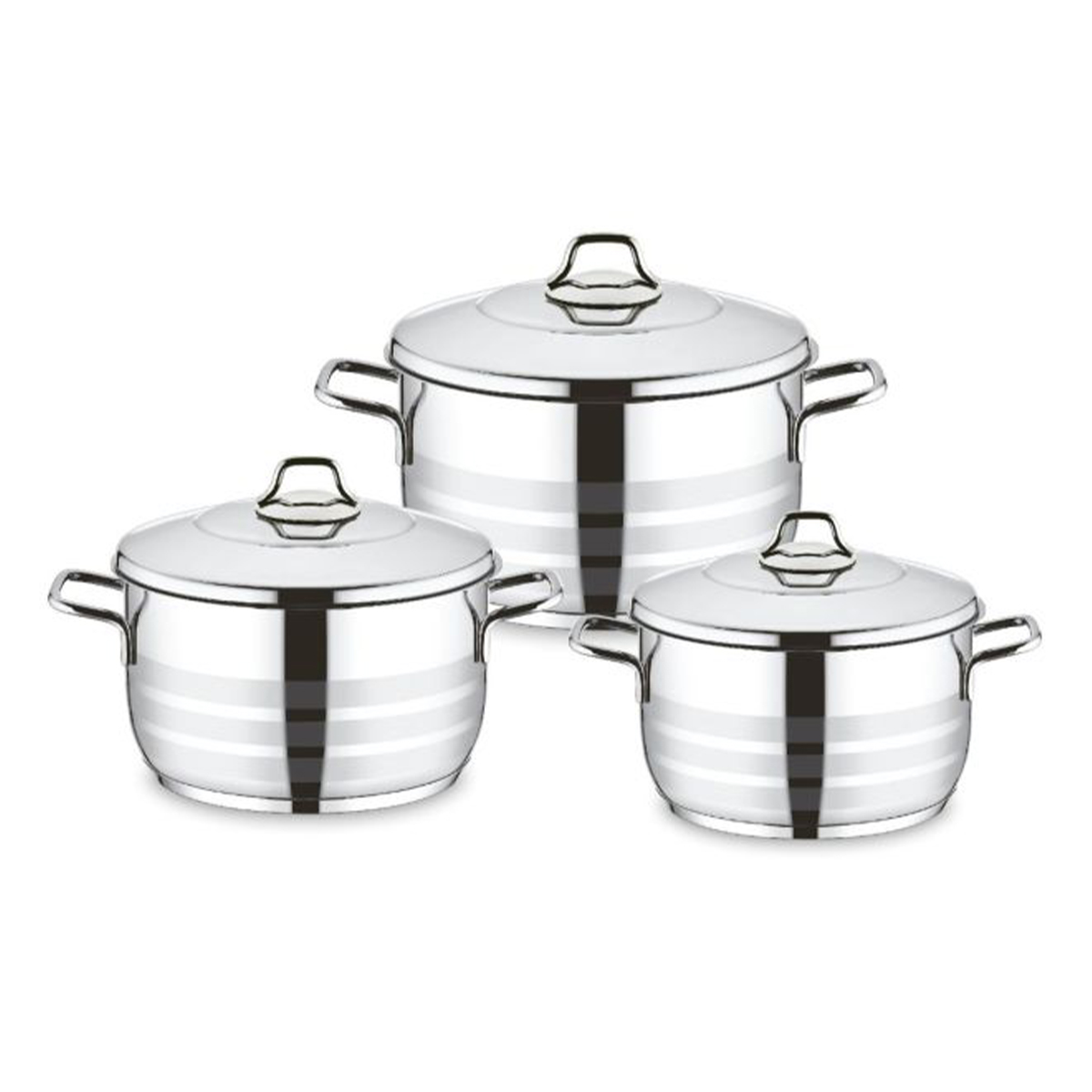 Vivaldi Stainless Steel Mega Set of 6 PCS