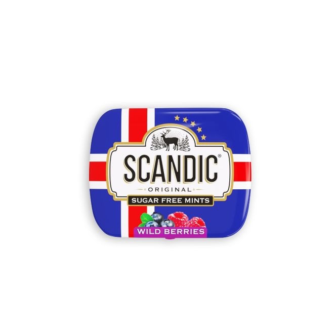 Scandic Sugar Free Mint Candy Wildberry Flavour 14 g