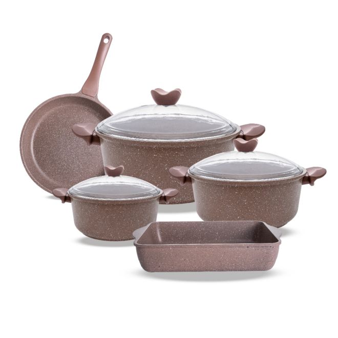 Thermo AD Granite Taj 8 PCS Brown