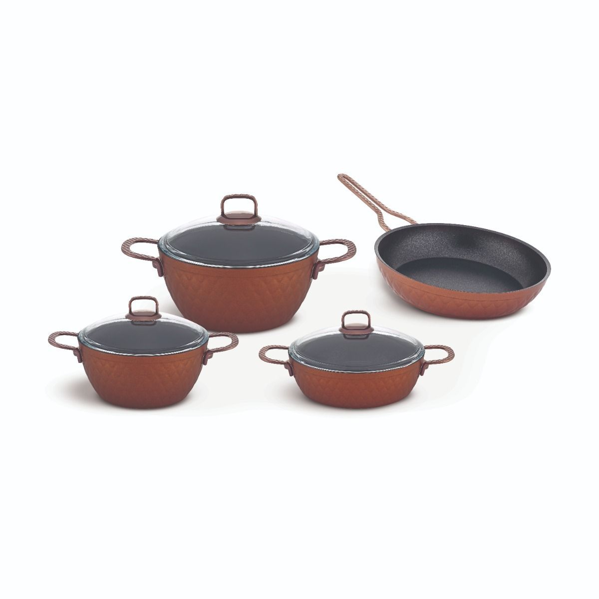 Vivaldi Lydia Granite Set 7 Piece Rose