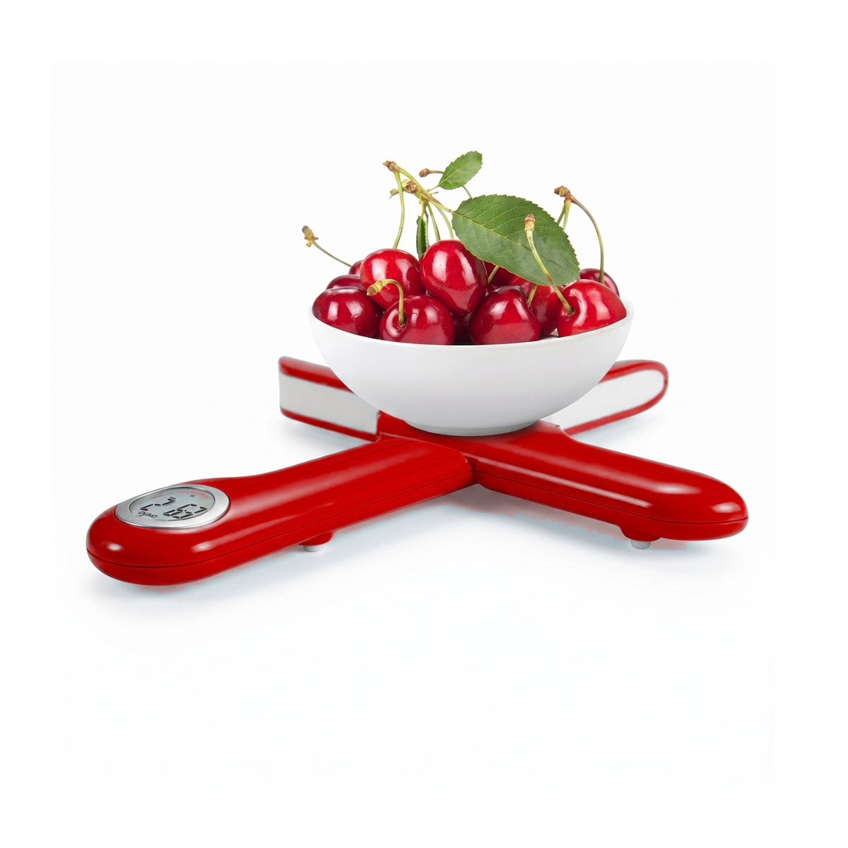 Camry Compact Kitchen Scale Red